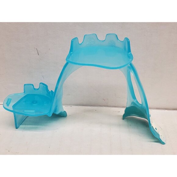 Frozen-Themed Blue & White Plastic Playset Doll Accessory With Snowflake Details - Picture 3 of 6